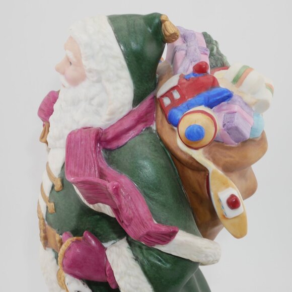 Victorian Santa Fine Porcelain Figurine By Lenox 1993 Vintage - Picture 7 of 13